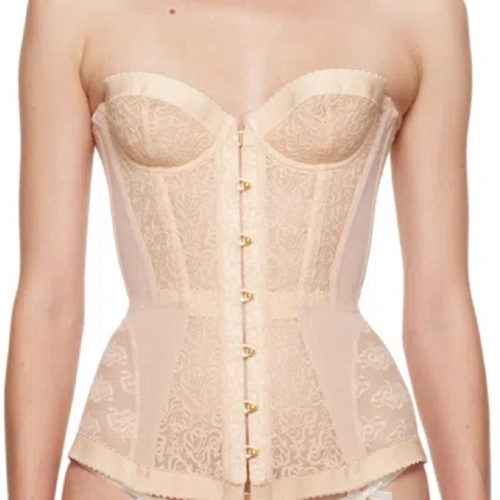 Agent Provocateur Beige Mercy Corset